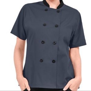 Women's -LIGHTWEIGHT- Double Breasted Chef Coat